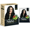 thumbnail image 4 of Nisha Rich Henna Hair Color, Permanent Black Hair Color Dye, Full Grey Coverage, Natural Black, 2.12 oz, 4 of 9