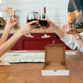thumbnail image 1 of unbranded 30Pcs Mini Pizza Boxes 6Inch Kraft Paper Takeaway Packaging For Restaurants And Families, 1 of 6