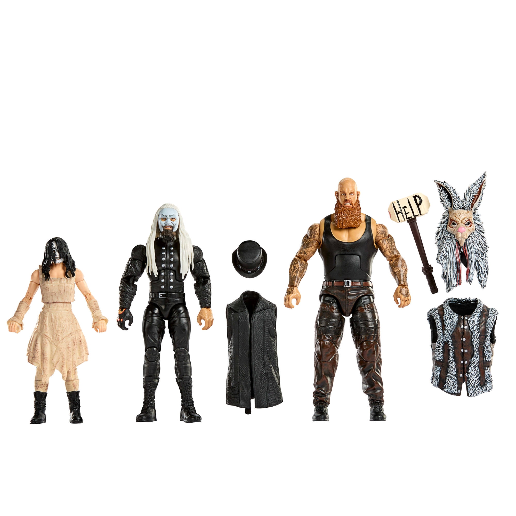 WWE Elite Collection Awesome Truth Action Figure 3-Pack with The
