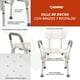 thumbnail image 3 of Silla Banco para Ducha y Tina con Brazos y Respaldo (Soporta hasta 100 Kg de Peso) Magnimed Silla Banco para Ducha y Tina con Brazos y Respaldo, 3 of 5