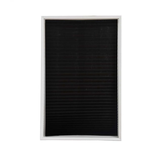 Guardoinrt Stores pour Fenêtre Recoupables Occultants Enroulables Draperie Assombrissante Rideau en Tissu Non Tissé Amovible Réutilisable Pare-Soleil pour Véhicule et Chambre Noir 90x180 cm