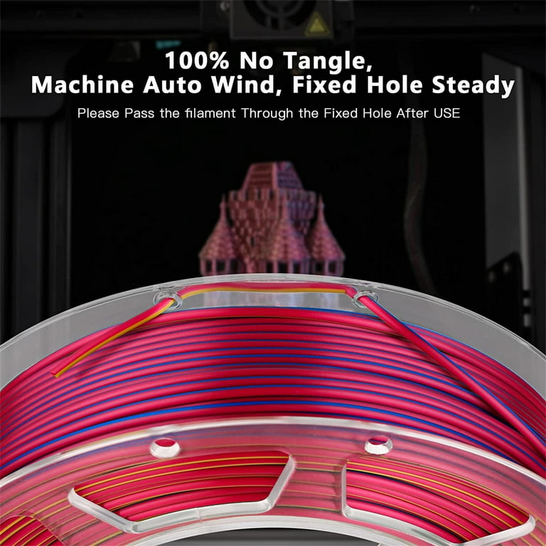AMOLEN 3D Printer Filament Bundle, PLA Filament 1.75Mm Bundle