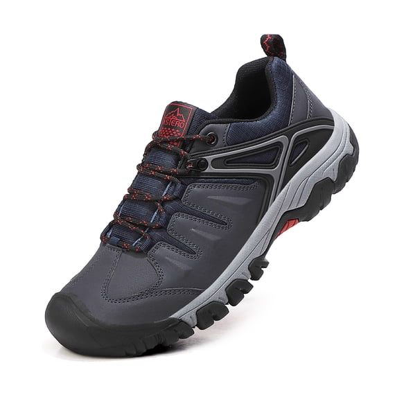TOPIO Men's Hiking Shoes Anti-Slip Hiker Climbing Outdoor Low Top Hiking Shoes