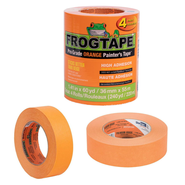 FrogTape® 325 Pink Performance Grade High Temperature, Medium-High Adhesion  Masking Tape - Shurtape