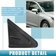 thumbnail image 3 of Espejo de puerta delantero derecho de Unique Bargains, cubierta de esquina de aleta triangular No.60117-02370 para Toyota Corolla 2019-2021, 3 of 7