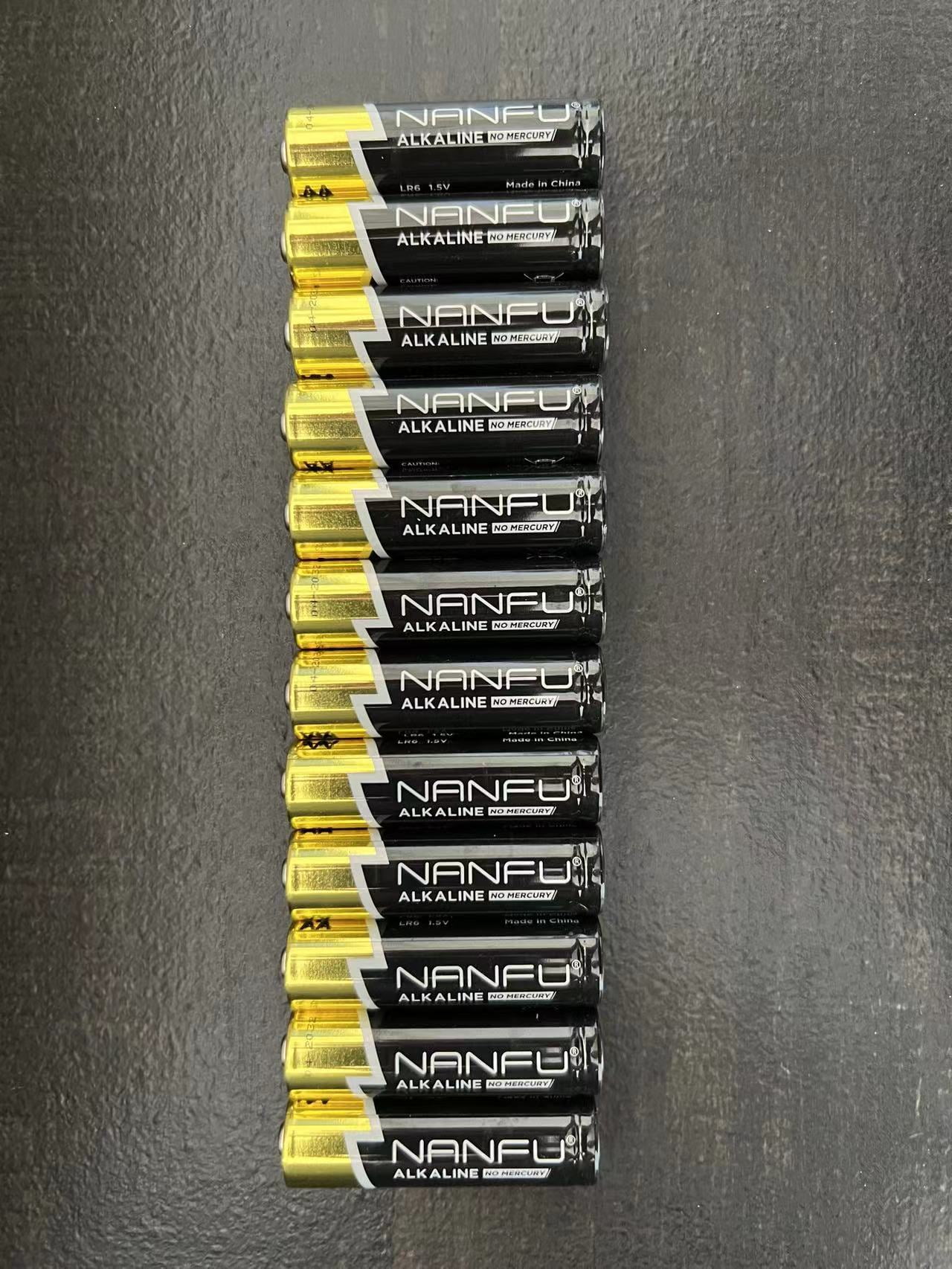 Nanfu 1.5V Alkaline  AA Batteries 80 Pack, 20  x 4 Pack=80 Pack ***