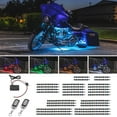 thumbnail image 1 of LEDGlow 30pc Advanced Million Color LED Flexible Motorcycle Lighting Kit, 1 of 5