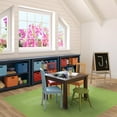 thumbnail image 4 of Joy Carpets Kid Essentials Just Kidding 12' x 12' Area Rug in Color Lime Green, 4 of 5