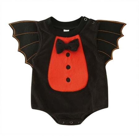 

Baby Onesies 3-6 Months Baby Outfits Halloween Onesie Hoodie Black Clothes