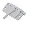 thumbnail image 4 of Zinc Alloy Sliding Casement Sash Vertical Slider Fitch Catch Lock White, 4 of 7