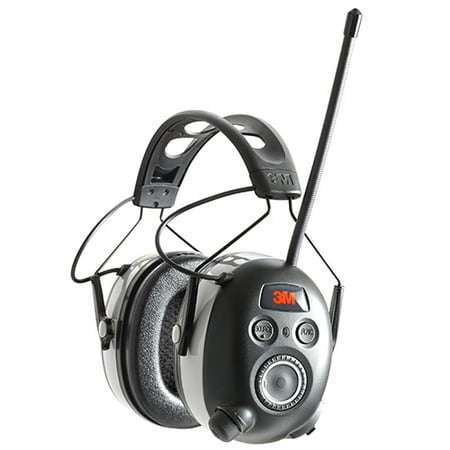 3M WorkTunes Wireless Hearing Protector with Bluetooth Technology and AM/FM Digital (Best Electronic Hearing Protection)