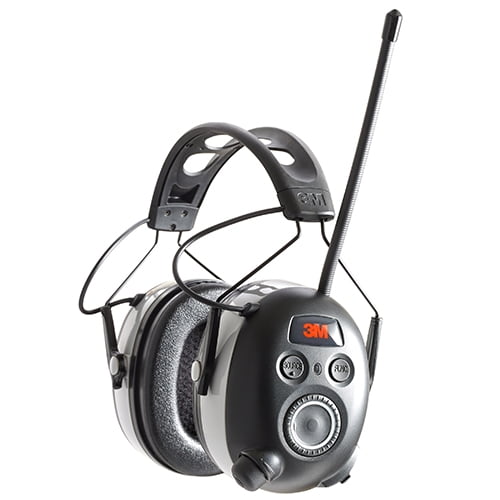 3M WorkTunes Hearing Protector, Multiple Audio Options