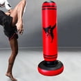 thumbnail image 1 of Saco de boxeo inflable para niños y niñas, Material de PVC para adiestramiento Interior Exterior, patadas y puñetazos, bolsa de boxeo estable, 1 of 8
