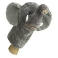 thumbnail image 2 of Aurora - Medium Gray Hand Puppet - 10" Elephant - Interactive Stuffed Animal, 2 of 2
