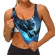 thumbnail image 3 of Fotbe Celestial Ram Night Sky Sujetador Deportivo Largo sin Aros para Mujer con Almohadillas y Soporte Medio, Transpirable y Absorbente, Camiseta Tipo Chaleco o Tank Top-X-Large, 3 of 8