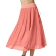 thumbnail image 2 of Antinious Winter Skirts for Women,Skirts for Women Trendy,Corduroy Skirt Women Casual Check Print High Waist Tight Pencil Skirt,Orange,L, 2 of 5