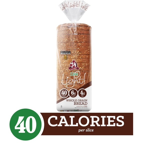 Aunt Millie's Live Light! Whole Grain Bread Loaf, 20 oz