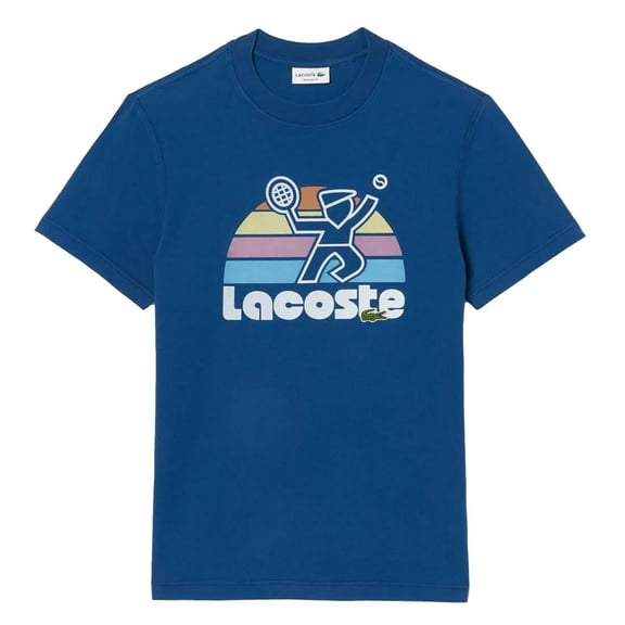 Lacoste Mens Tennis Jersey Washed T-Shirt