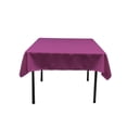 thumbnail image 1 of TCpop58x58-MagentaP81 LA Linen Nappe Carrée en Popeline de Polyester, Magenta - 58 x 58 Po., 1 of 2