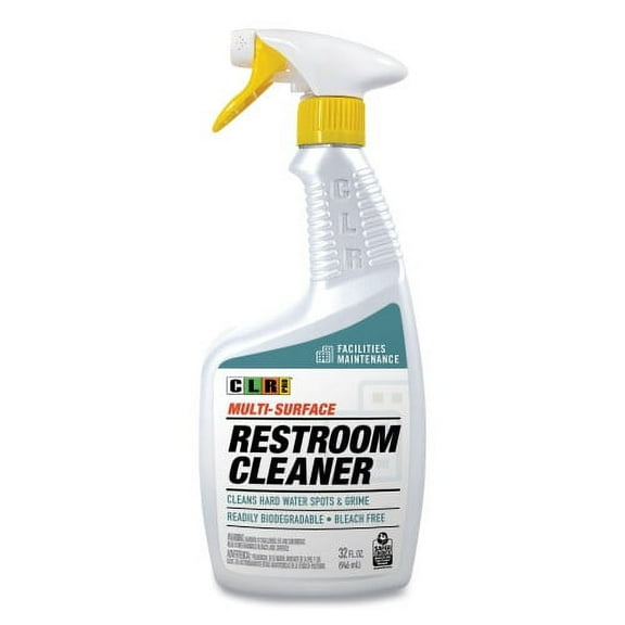CLR PRO Restroom Cleaner, 32 oz Pump Spray, Each