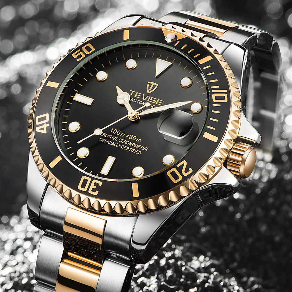 Tevise t801a men mechanical watch Clearance