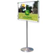 Signworld Poster Stand Pedestal Display Floor Standing Double Sided Horizontal Sign Holder 27 - Great Poster Display for Business Advertising!