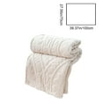 thumbnail image 3 of karymi Blankets Soft Fuzzy Warm Multifunctional Cover Blanket Napping Blanket Flannel Gift Blankets Bed Cozy Washable Living Room Decor Family Gifts up to 60% off, 3 of 6