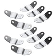thumbnail image 4 of Miangastore Drum Replacement Parts 10Pcs Silver Iron For Drummers Transport, 4 of 8