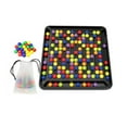 thumbnail image 3 of BELOVING Peg Board Beads Game Creative Rainbow Matching Game for Game Travel Children 168 pieces, 3 of 10