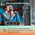 thumbnail image 6 of Voice Remote Replacement for Smart TV Stick 4K Max/4K, Lite, HD & TV Cube, Compatible with Hisense, Toshiba, Insignia, TCL, Pioneer & Omni TV, 6 of 9