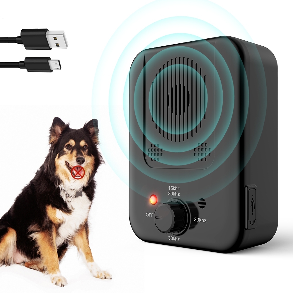 Queenmew Anti Barking Device, Dog Barking Control Devices, 3 Levels