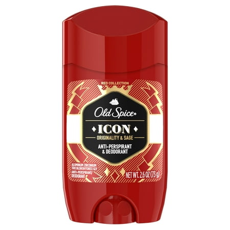 Old Spice Red Zone Invisible Solid Icon Scent Men's Anti-Perspirant & Deodorant 2.6 Oz