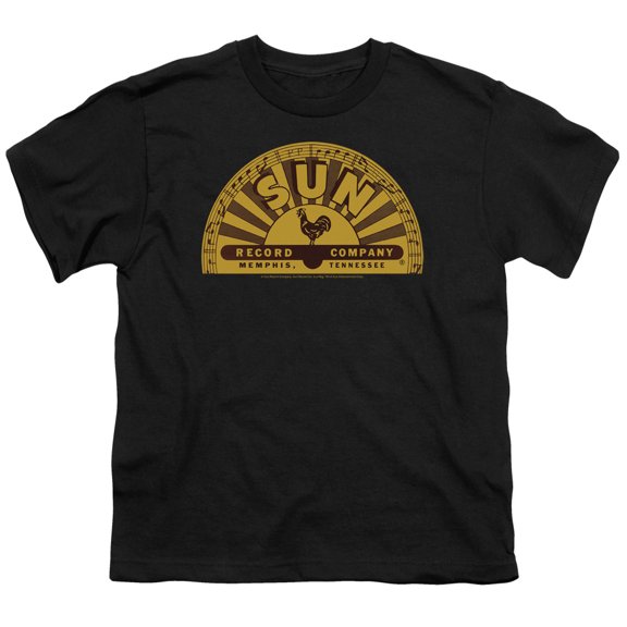 Sun - Traditional Logo - Youth Short Sleeve Shirt - X-Large