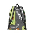 thumbnail image 6 of Rocae Cartoon Dinosaurs for Durable Canvas Backpack Leisure Large Bag Travel Rucksack Multi-function Backpack Medium, 6 of 8