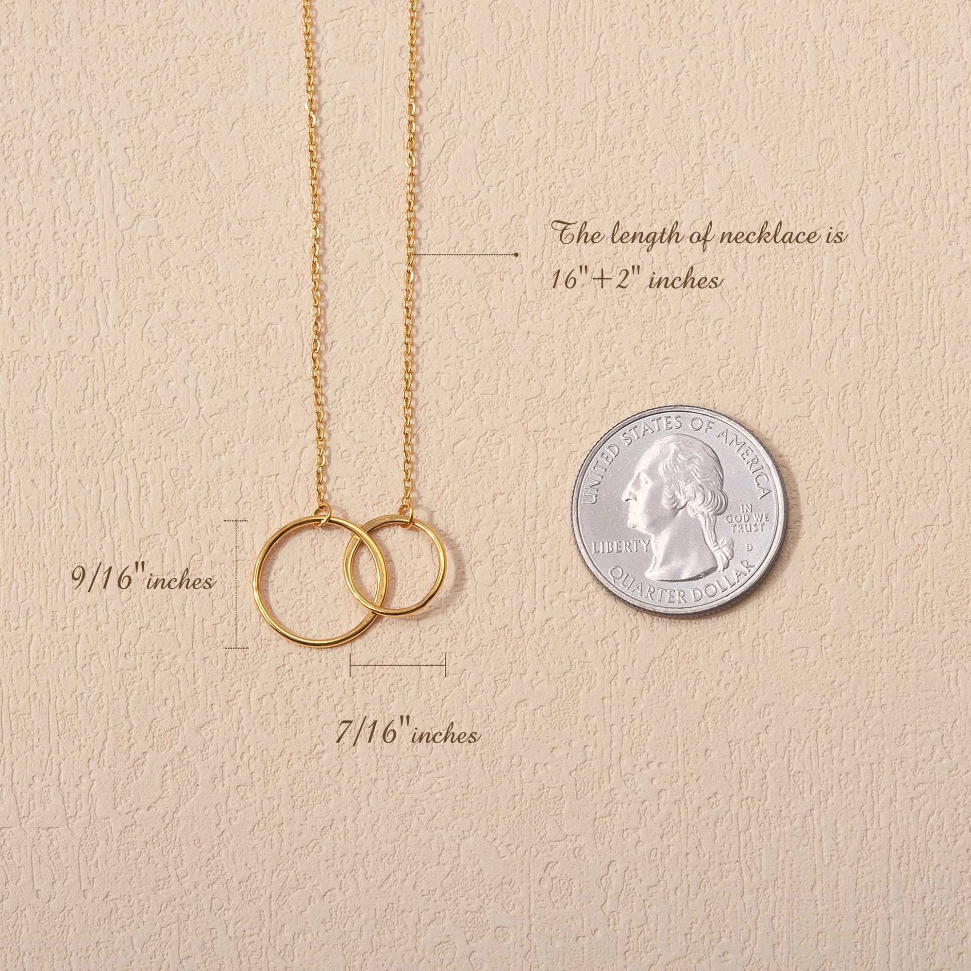 Women's 60th Birthday Purple Card and Silver Infinity Ring Necklace Jewelry Gift Set