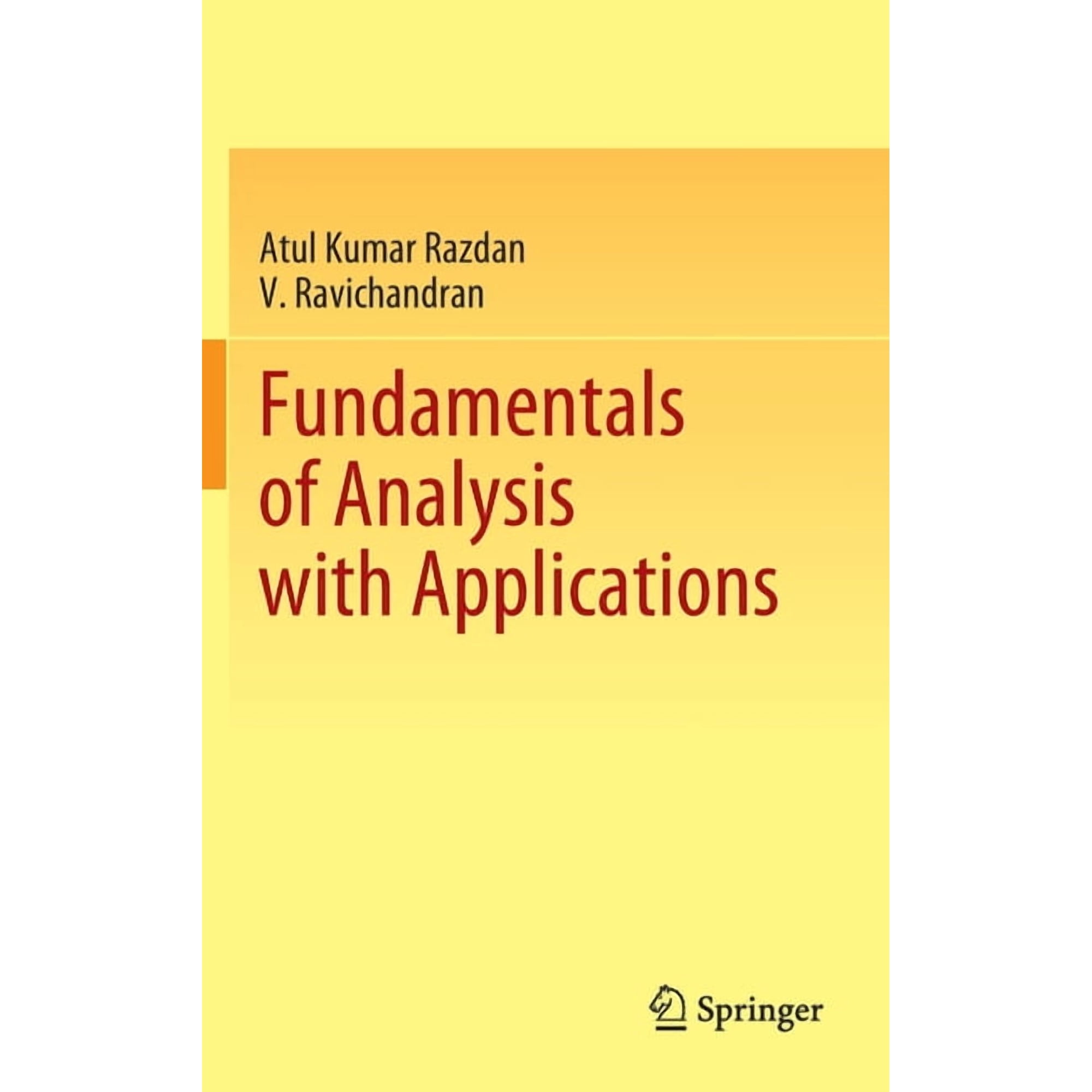 Fundamentals of Analysis with Applications (Hardcover)