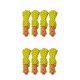 thumbnail image 4 of Greeniant Cuerda para tienda de 4 piezas, alambre para senderismo, suministros para acampar, estructura firme, accesorio de bricolaje, equipo de Amarillo 2piezas, 4 of 6
