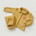 thumbnail image 1 of Conjunto de pijama cálido para bebé y niña, ropa de dormir de algodón con forro polar, traje de casa para niña, Tops + Pantalones, 2 piezas, 1 of 4