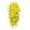 Yellow, variant on Artificial Hanging Morning Glory Flowers for Outdoor, 1pc Fake Plants Long Vine Morning Glory Eucalyptus, UV Resistant Realistic Faux Greenery Outside Patio Porch Garden Spring Summer Decor