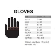 K1 Racegear Track1 Glove, Red - Extra Large