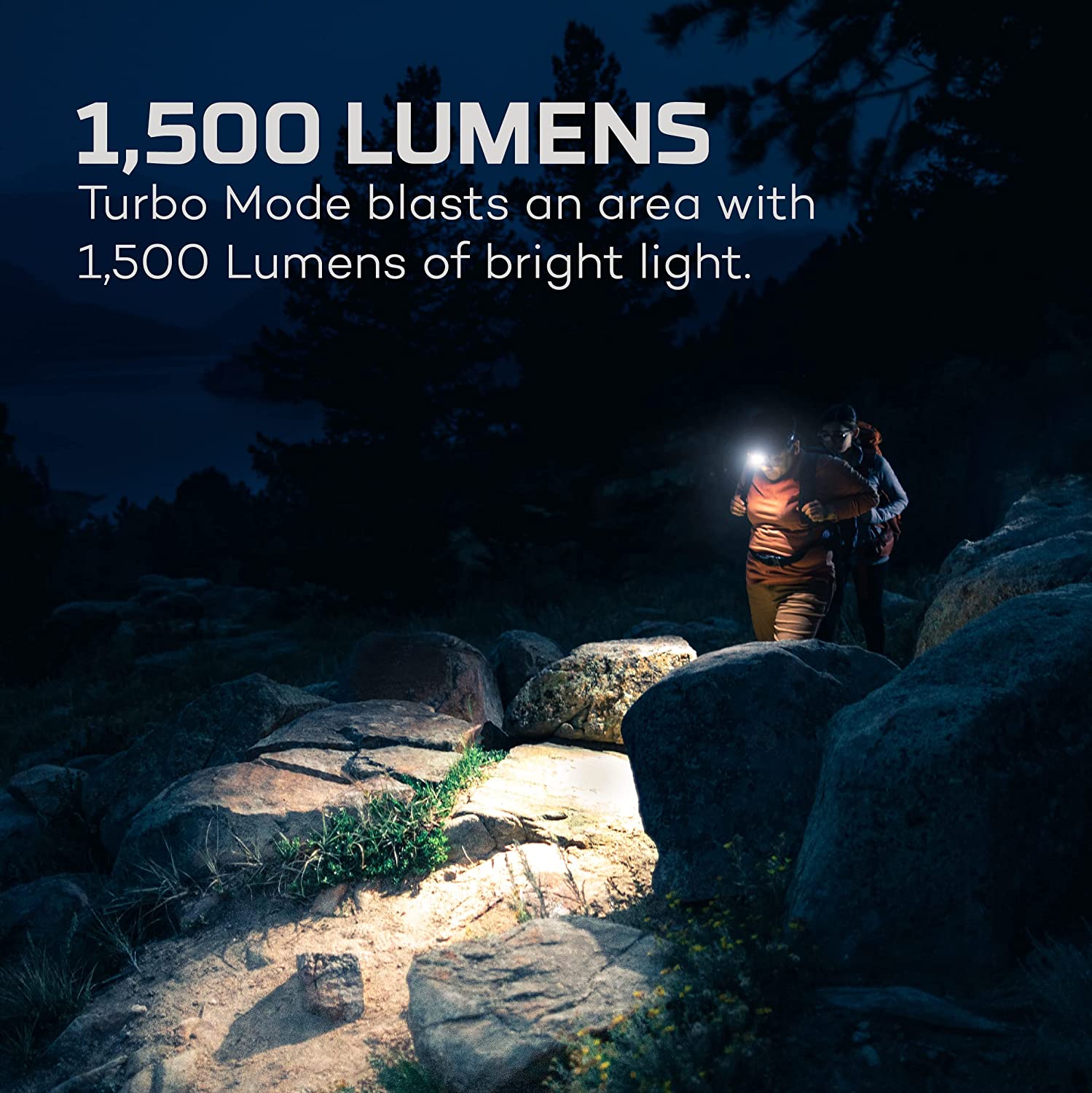 NEBO Transcend 1500 Lumen USB-C Rechargeable Headlamp photo 5
