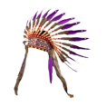 thumbnail image 3 of Sombrero de jefe , banda para el pelo, de plumas para festival, escenario, espectáculo, disfraz, 3 of 8