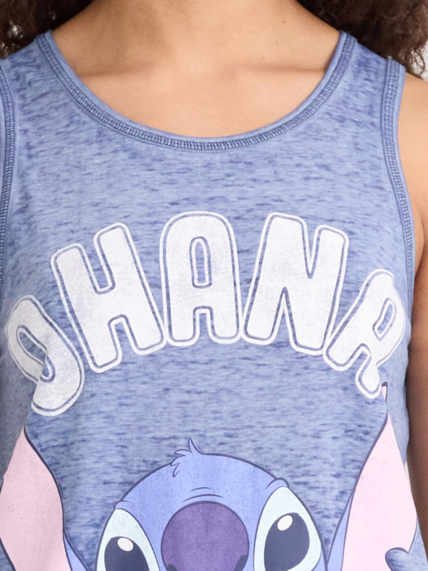 Disney Stitch Women's Tank Top and Shorts Pajama Set, 2-Piece, Sizes XS-3X