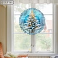 thumbnail image 5 of HELLOYOUNG Rotating Wind Chimes 360 Metal Bells Soothing Sounds Indoor Outdoor Garden Decor with Snow Scene Design Spiral Hanging Ornament for Patio Porch Home Christmas Valentine Gift, 5 of 10