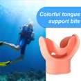 thumbnail image 4 of Boquillas De Buceo Boquillas de buceo de silicona Accesorios de respiración segura bajo el agua (rosa) Sywqhk Para Estrenar, 4 of 5