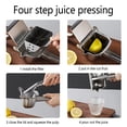 thumbnail image 5 of Jetcloudlive Stainless Steel Lemon Squeezer Manual Citrus Juicer Squeezer Heavy Duty Lime Squeezer Juice Extractor Orange Lime Grapefruit Presser Fruit Juicer, 5 of 10