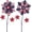 Red,white,blue, variant on Garden Decor for Outside, Set of 2 Metal Flowers 23.6” Decorative Garden Stakes for Spring Decor, Yard Art Flower Stakes for Outdoor Lawn Backyard Porch Garden Decorations (Orange, Yellow)