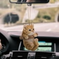 thumbnail image 3 of MirrorPlane View Ornament Rear Hanging Dog Decoration for Automotive Interior Reflective Style, 3 of 3