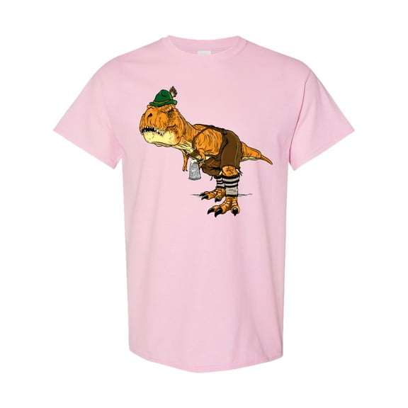 Inktastic T-rex King of Oktoberfest T-Shirt