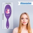 thumbnail image 2 of Abaima 4 Pack Toddler Hair Brush, Unicorn Baby Hair Brush, Small Hair Brush for Kids, Travel Detangler Brush for Straight Curly Thick Hair, Cute Mini Travel Brush with Air Cushion for Little Girls, 2 of 7